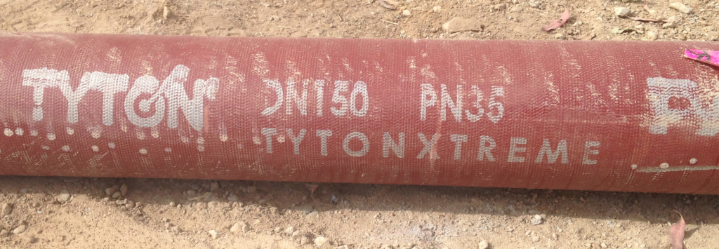 Ductile Iron Cement Lined Pipe for Sewage
